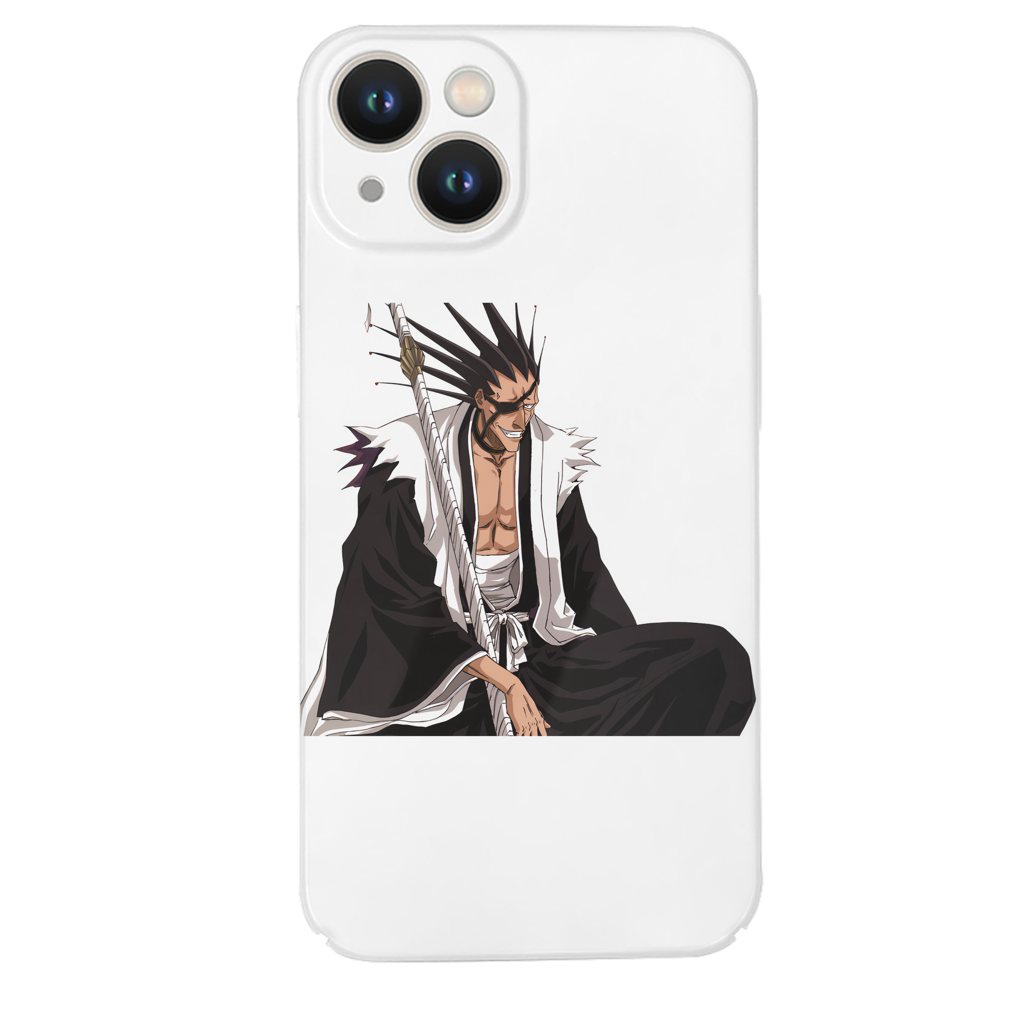 （画像用） ブリーチ ざらき けんぱち BLEACH Zaraki Kenpachi 【iPhone 14シリーズ対応】ハードケース